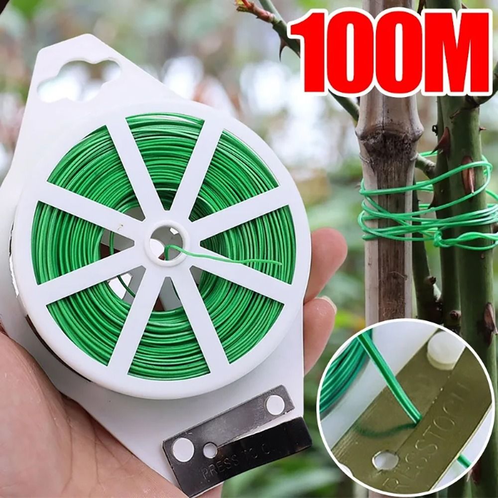Gear Tie Reusable - 1Pcs Eisen Draht Kabelbinder Anlage Bundle