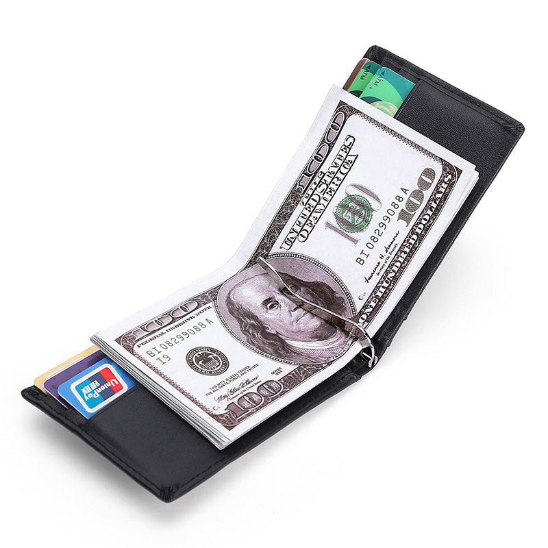 Money Clip Magnetic - RFID Sperrung männer Brieftasche Mit EINEM