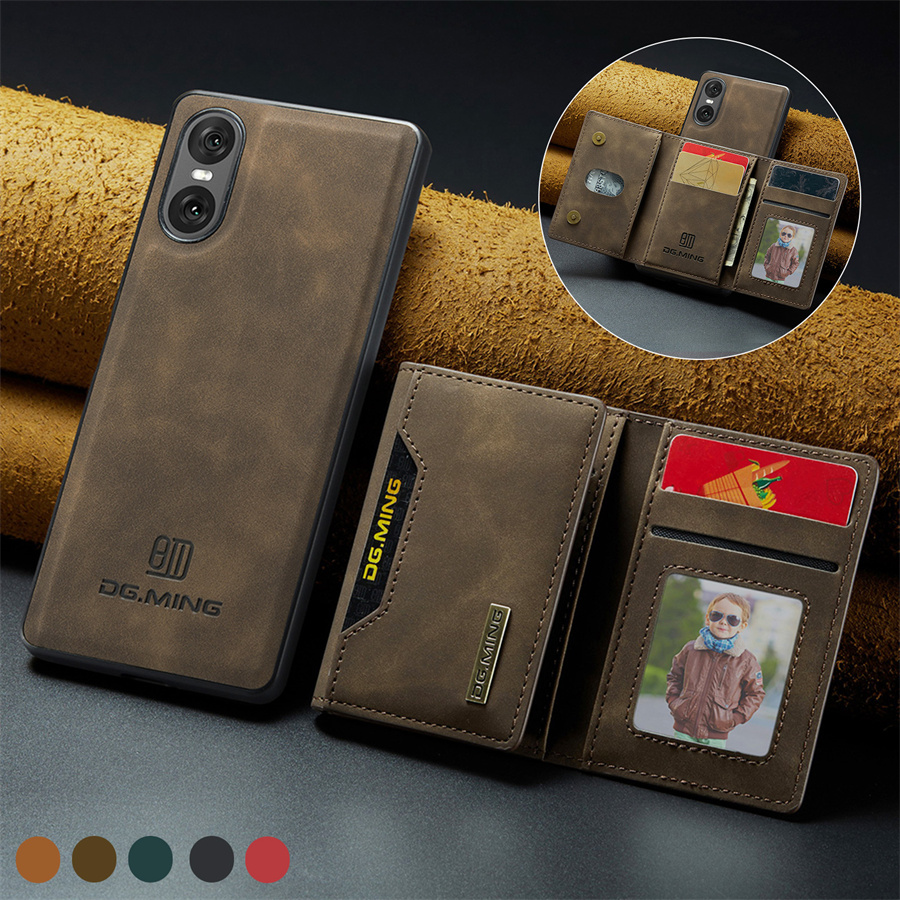 Money Clip Magnetic - Luxus magnetische Leder Brieftasche Fall für