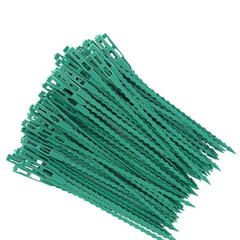 Gear Tie Reusable - 50/100Pcs Wiederverwendbare Garten Kabelbinder Anlage Unterstützung