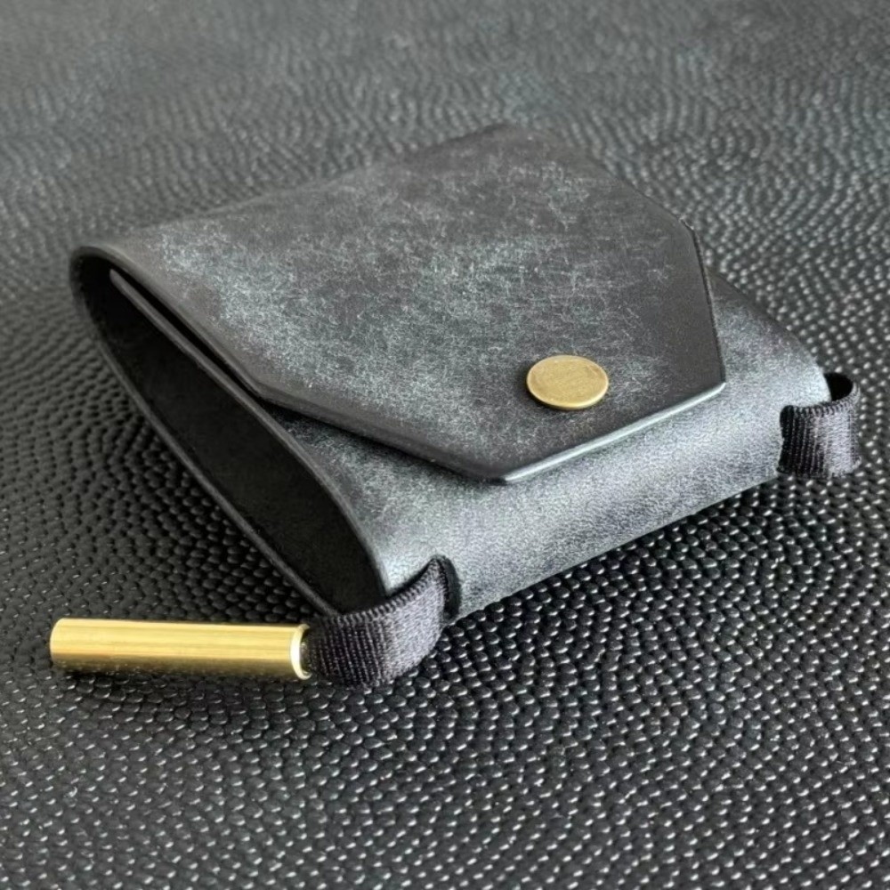 Money Clip Magnetic - Kleine, einfarbige Geldbörse, multifunktional, mit Verschluss,