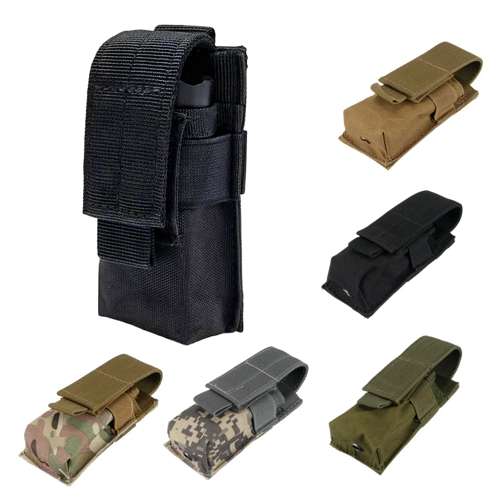 Edc Carry Holster - Molle Taktische M5 Taschenlampe Tasche 9MM