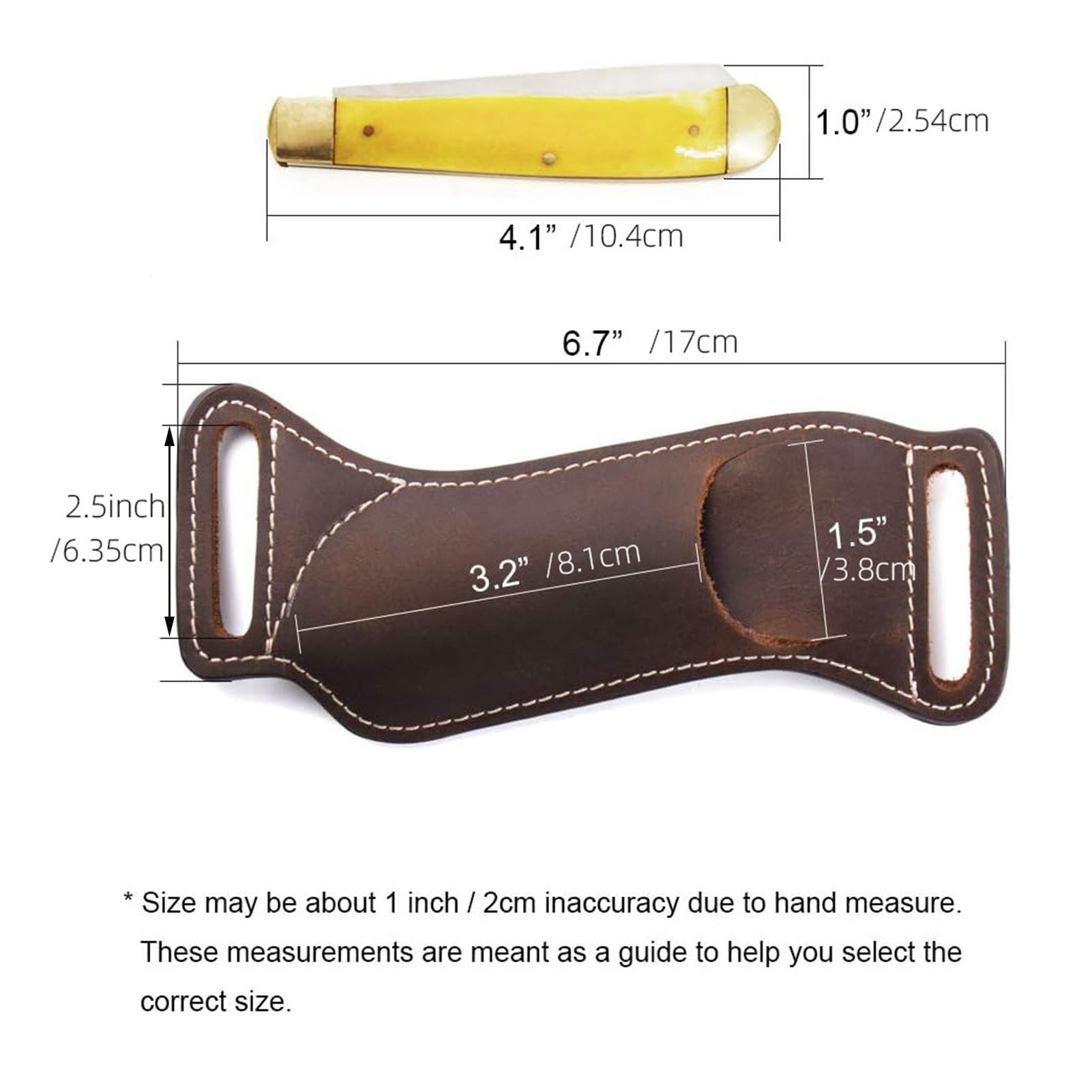 Schutzhülle für Messer, langle – Edc Carry Belt Leather Bewertung und Preis