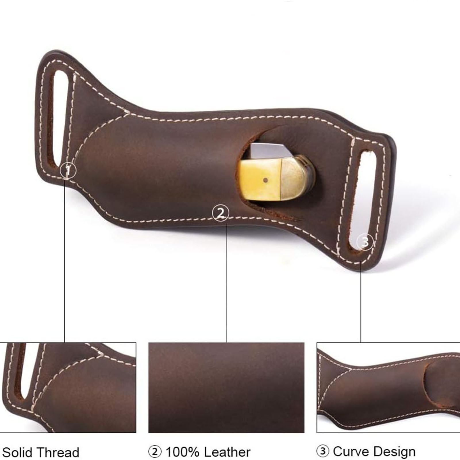 Schutzhülle für Messer, langle – Edc Carry Belt Leather Bewertung und Preis