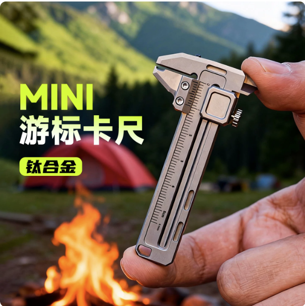 Mini-Titanlegierungs-Schiebema – Edc Car Carry Bewertung und Preis