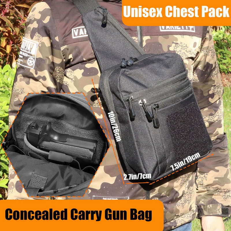 Neue taktische Brusttasche, Pi – Edc Carry Backpack Bewertung und Preis