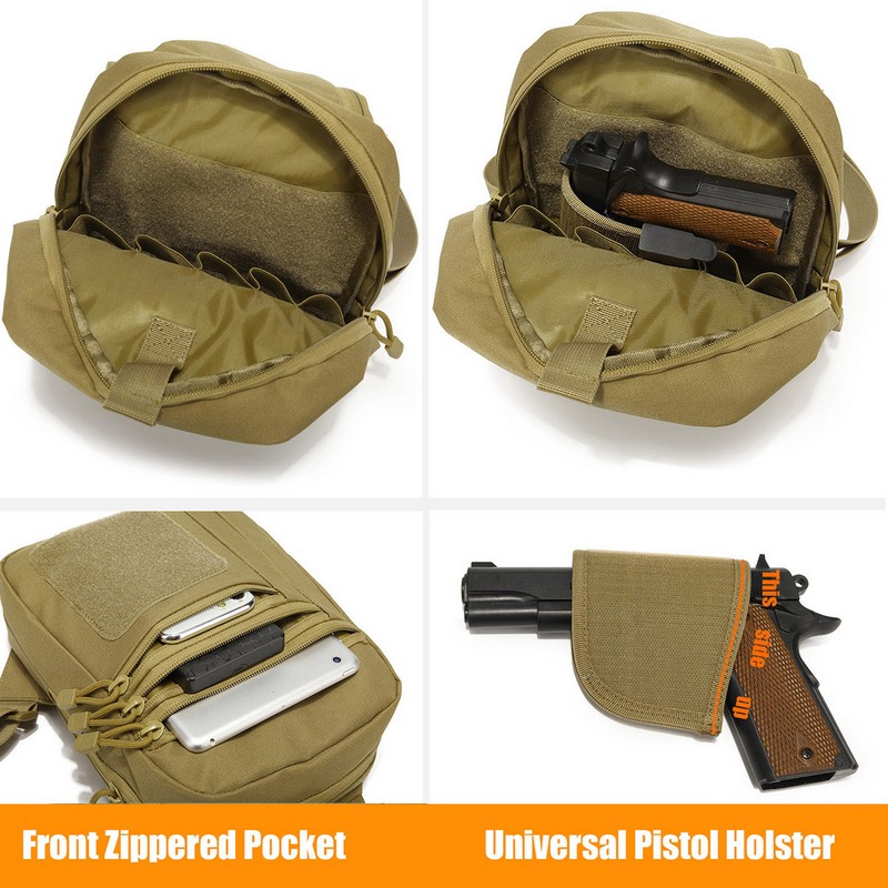 Neue taktische Brusttasche, Pi – Edc Carry Backpack Bewertung und Preis