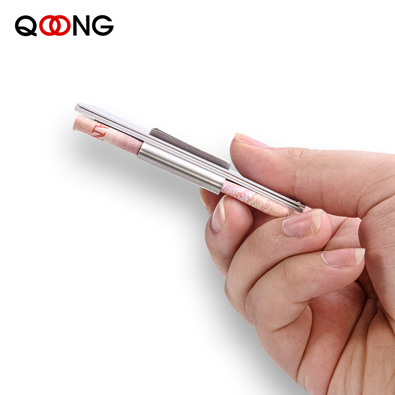 QOONG Edelstahl Schlank Doppel – Money Clip Magnetic Bewertung und Preis