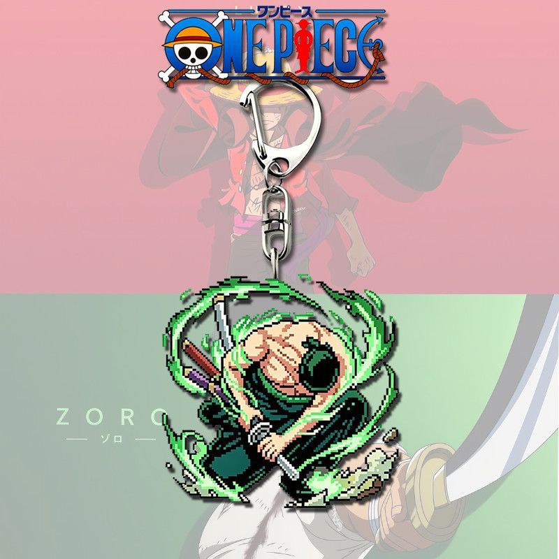 Cartoon One Piece Luffy Zoro A – Carabiner Keychain Bewertung und Preis