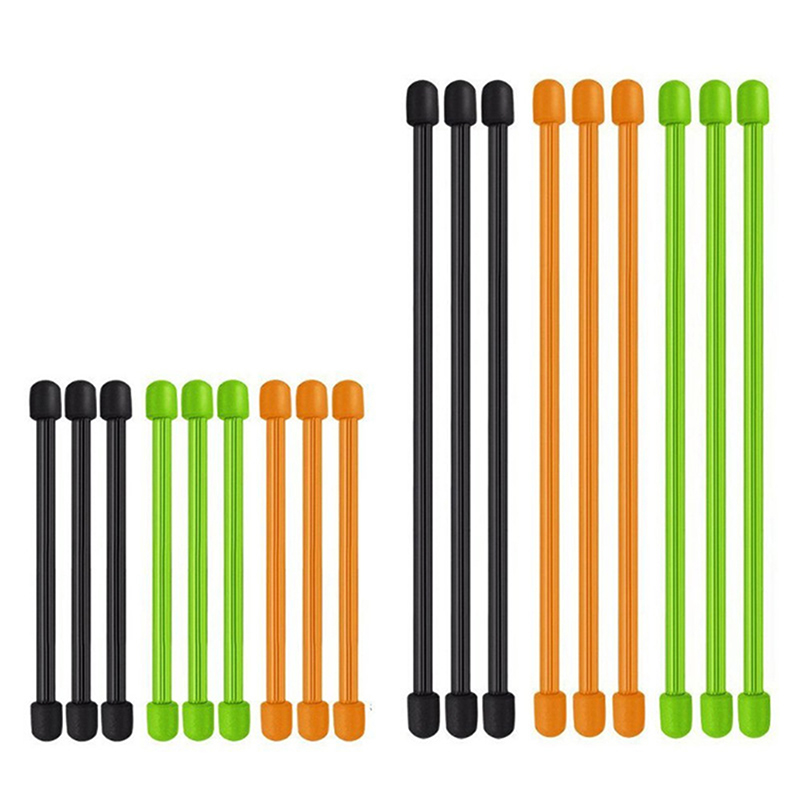 5 Stück Silikon-Kabelbinder, v – Gear Tie Reusable Bewertung und Preis