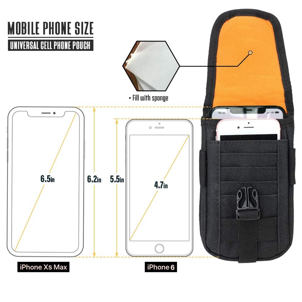 Taktische Handytasche Molle, S – Edc Carry Holster Bewertung und Preis