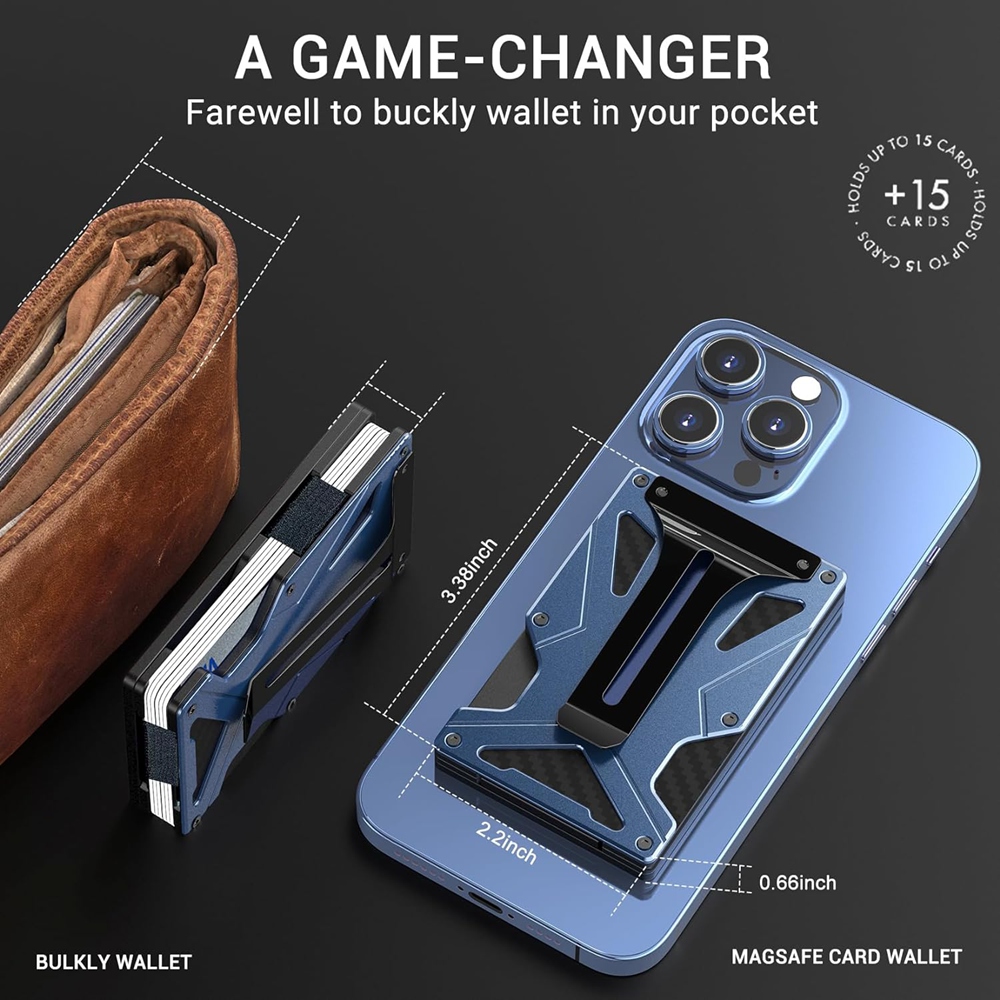 Magnetische Handy-Geldbörse ko – Money Clip Magnetic Bewertung und Preis