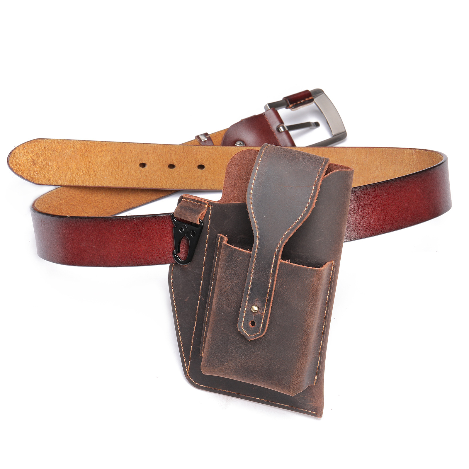 Crazy Horse Leder Handyholster – Edc Carry Belt Leather Bewertung und Preis