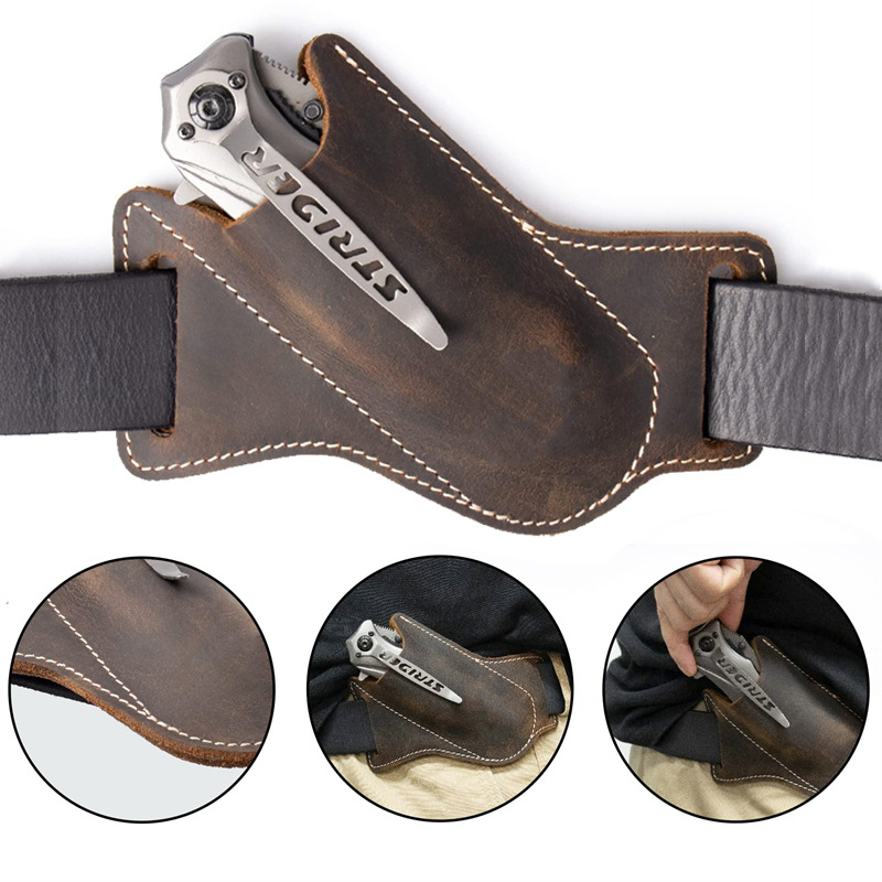 EDC Outdoor-Überlebenswerkzeug – Edc Carry Belt Leather Bewertung und Preis