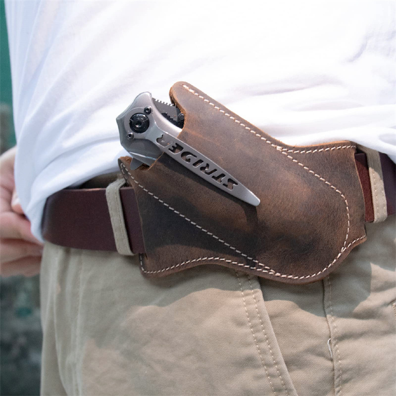 EDC Outdoor-Überlebenswerkzeug – Edc Carry Belt Leather Bewertung und Preis