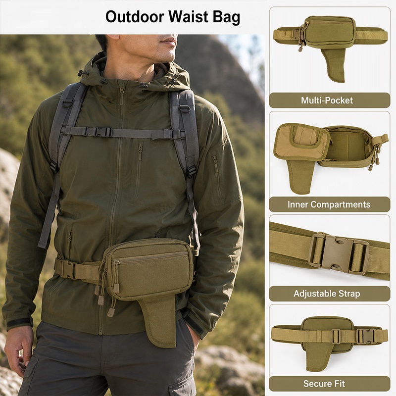 Multifunktionale Hüfttasche au – Edc Concealed Carry Bewertung und Preis