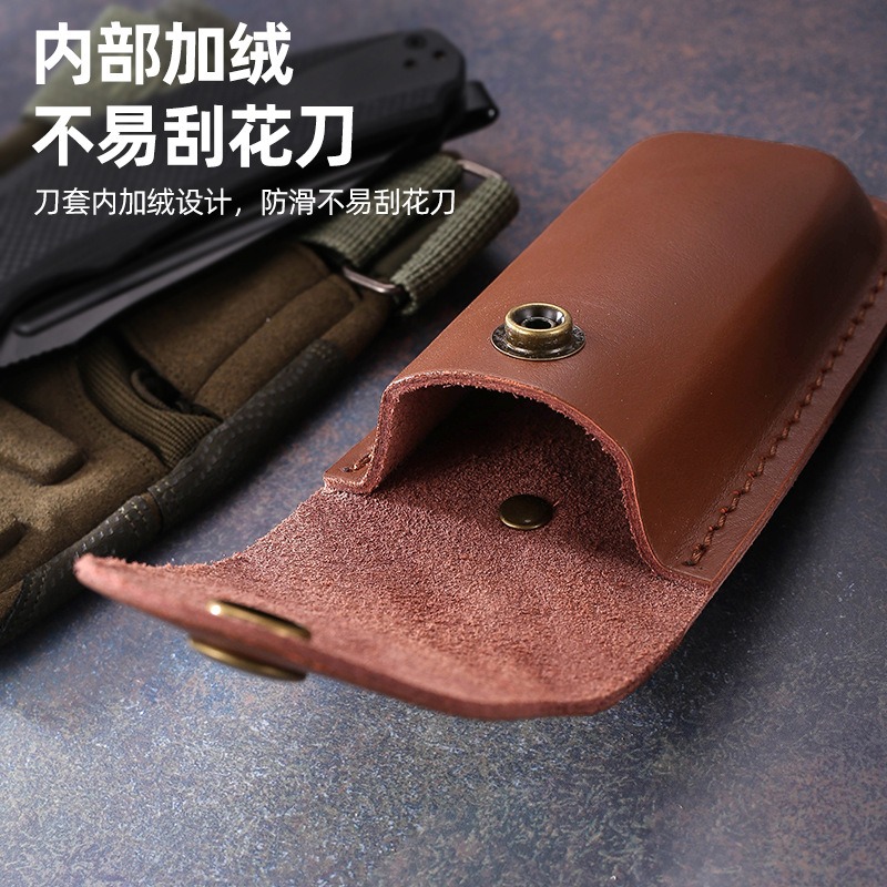 Echtes Leder Messerscheide für – Edc Carry Belt Leather Bewertung und Preis